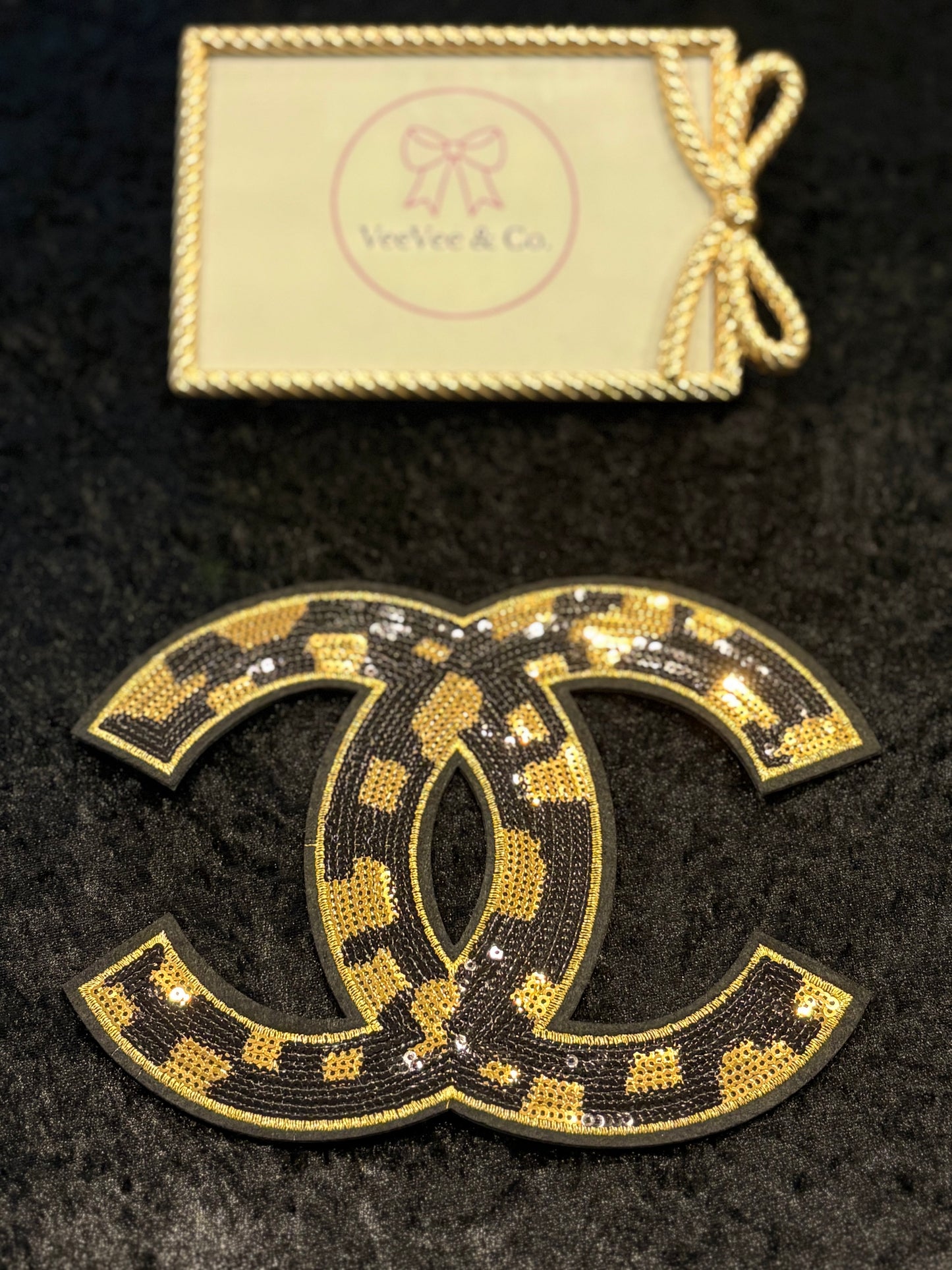 Glam Glow Letter Sequin Iron-On Patch Collection ~ 5 Styles