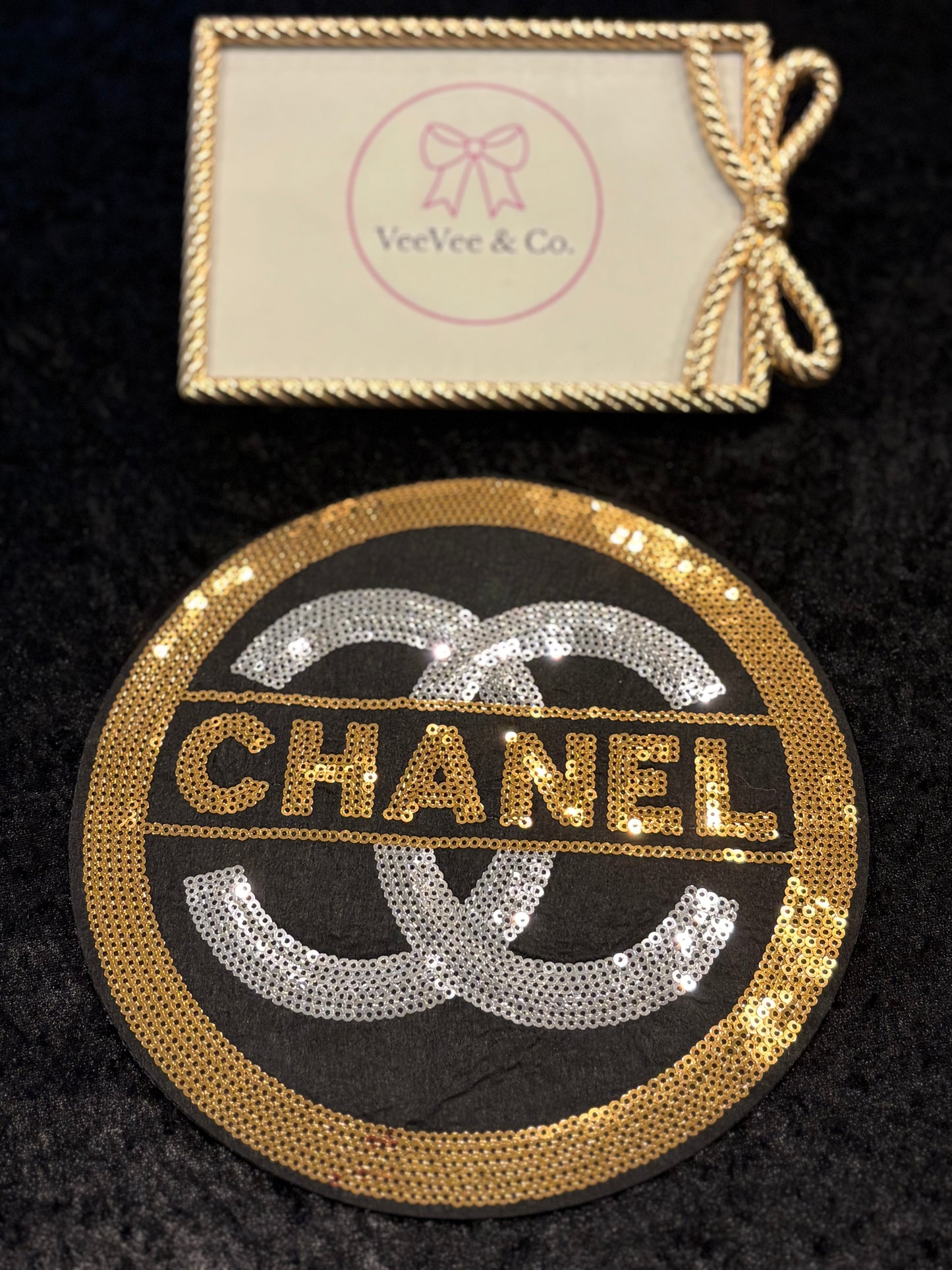 Luxe Medallion Sequin Iron-On Patch