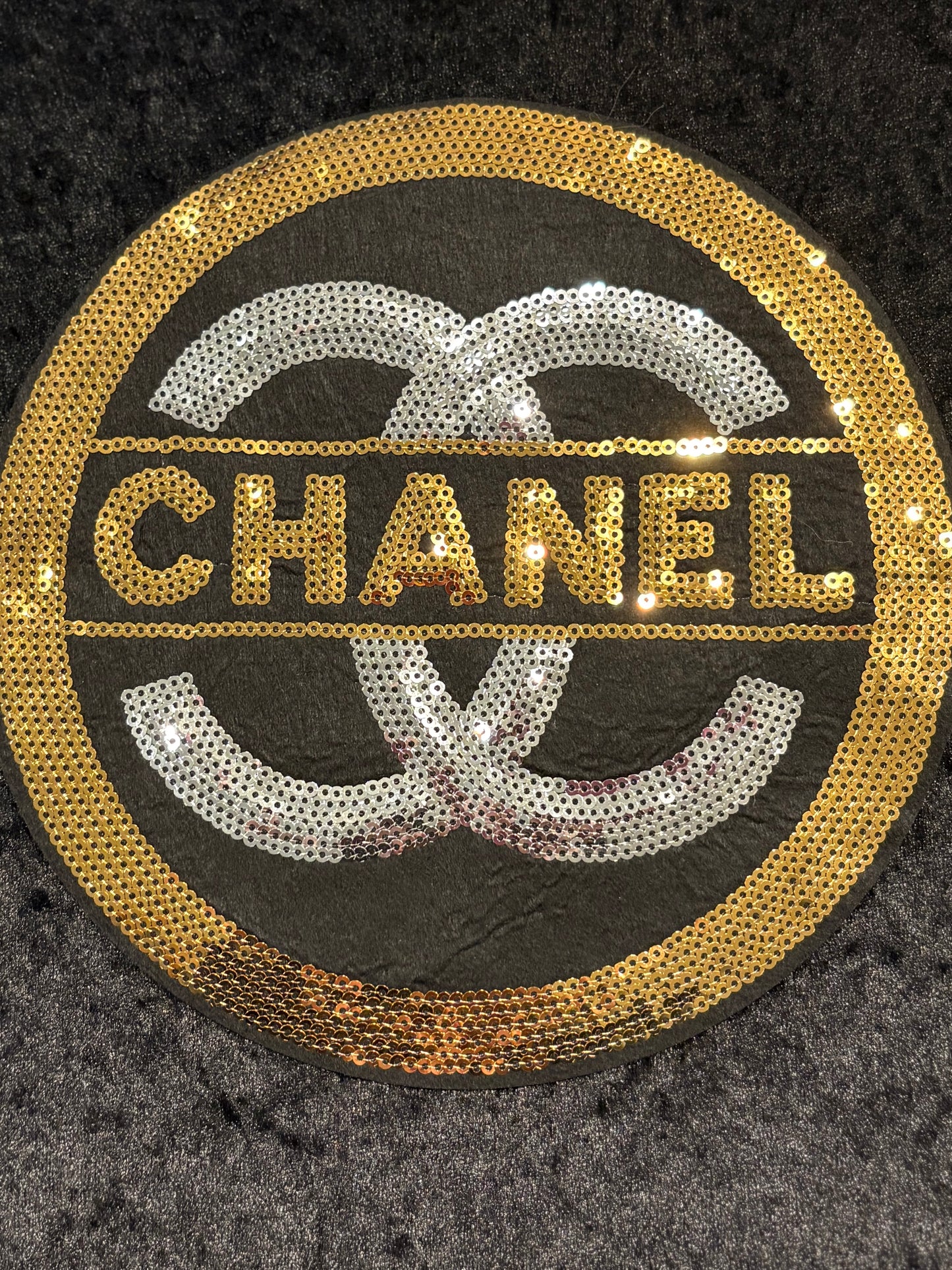 Luxe Medallion Sequin Iron-On Patch