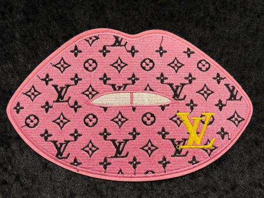 Pretty Pout Lip Iron-On Patch