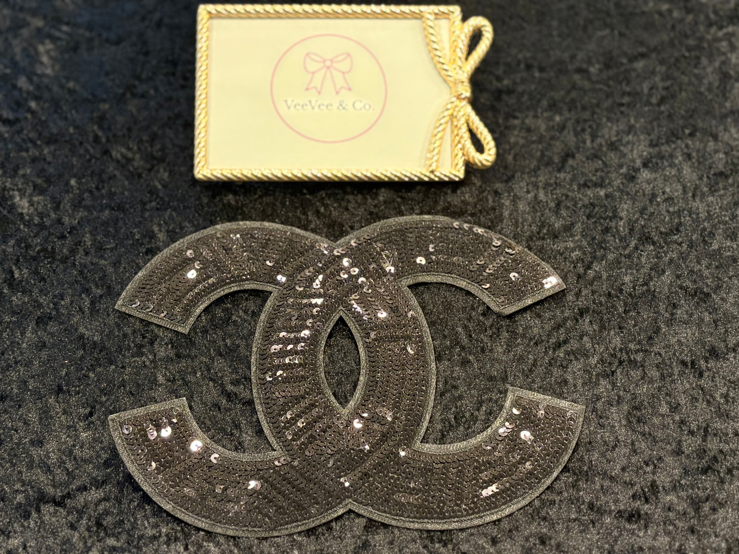Glam Glow Letter Sequin Iron-On Patch Collection ~ 5 Styles