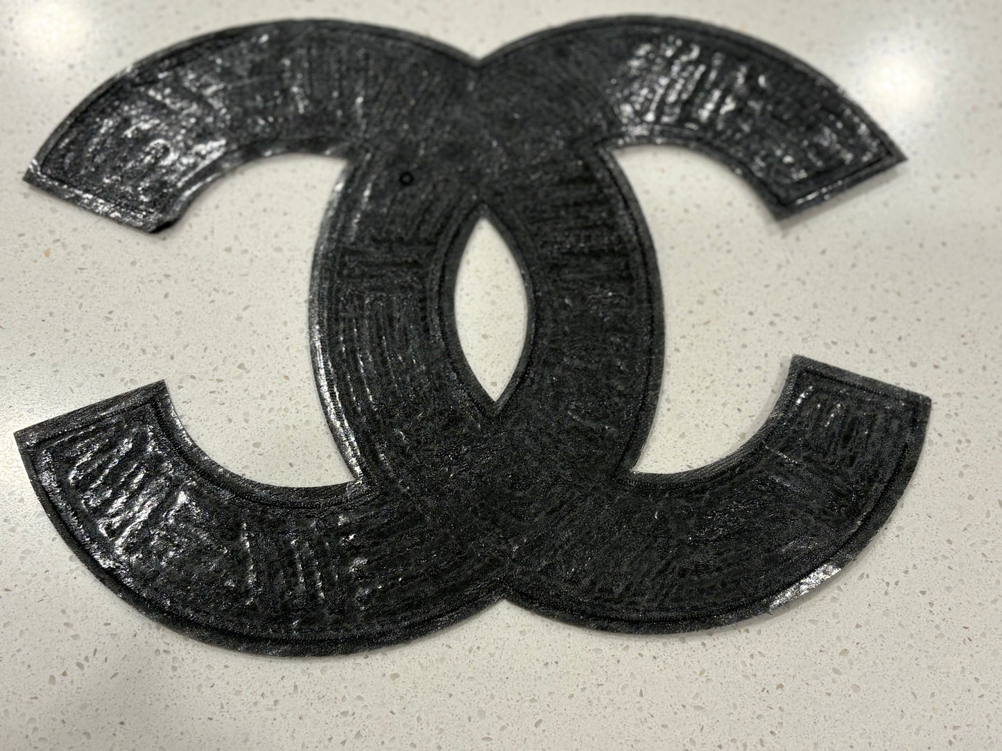 Glam Glow Letter Sequin Iron-On Patch Collection ~ 5 Styles
