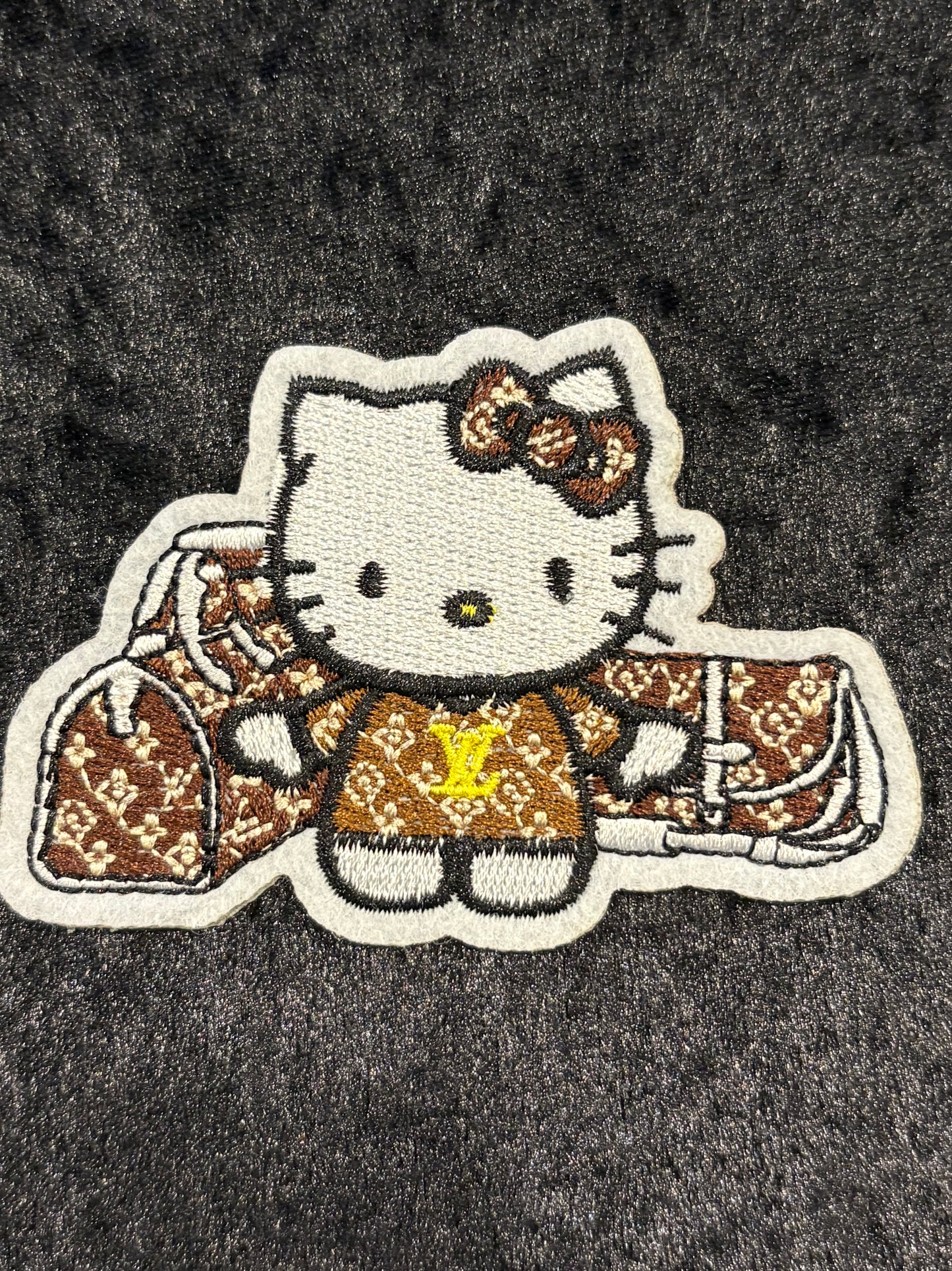 Aesthetic Kitty Monogram Iron-On Patch Set