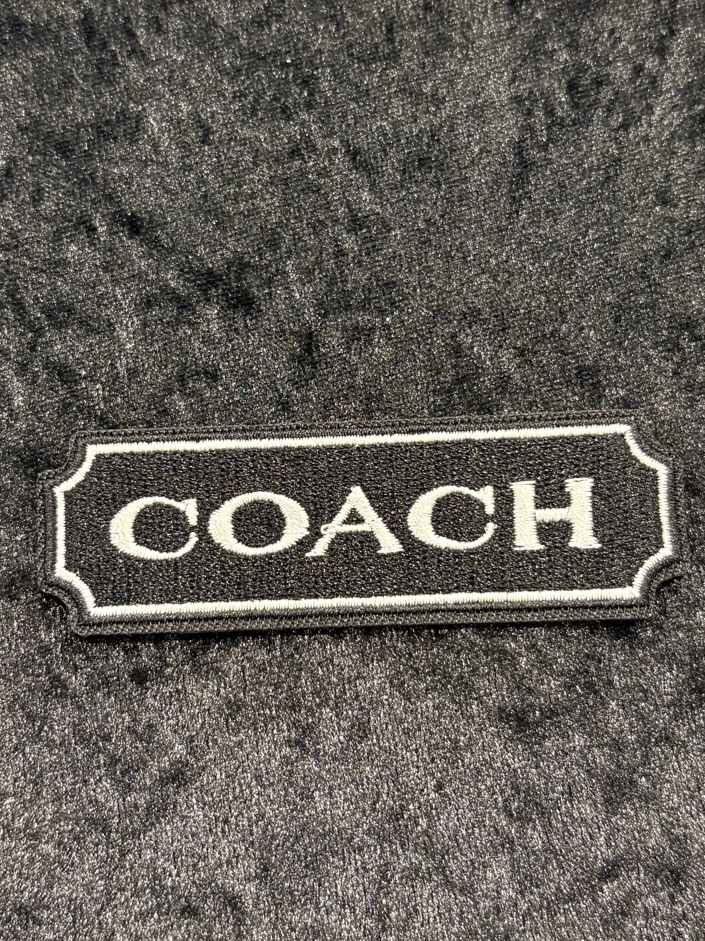 Trendy Neutral Monogram Iron-On Patch Duo