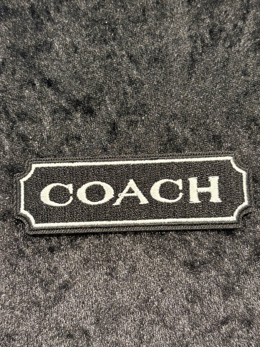 Trendy Neutral Monogram Iron-On Patch Duo