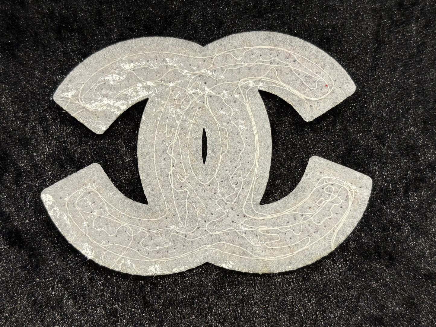 Pink Glam Sequin Cheetah Iron-On Patch