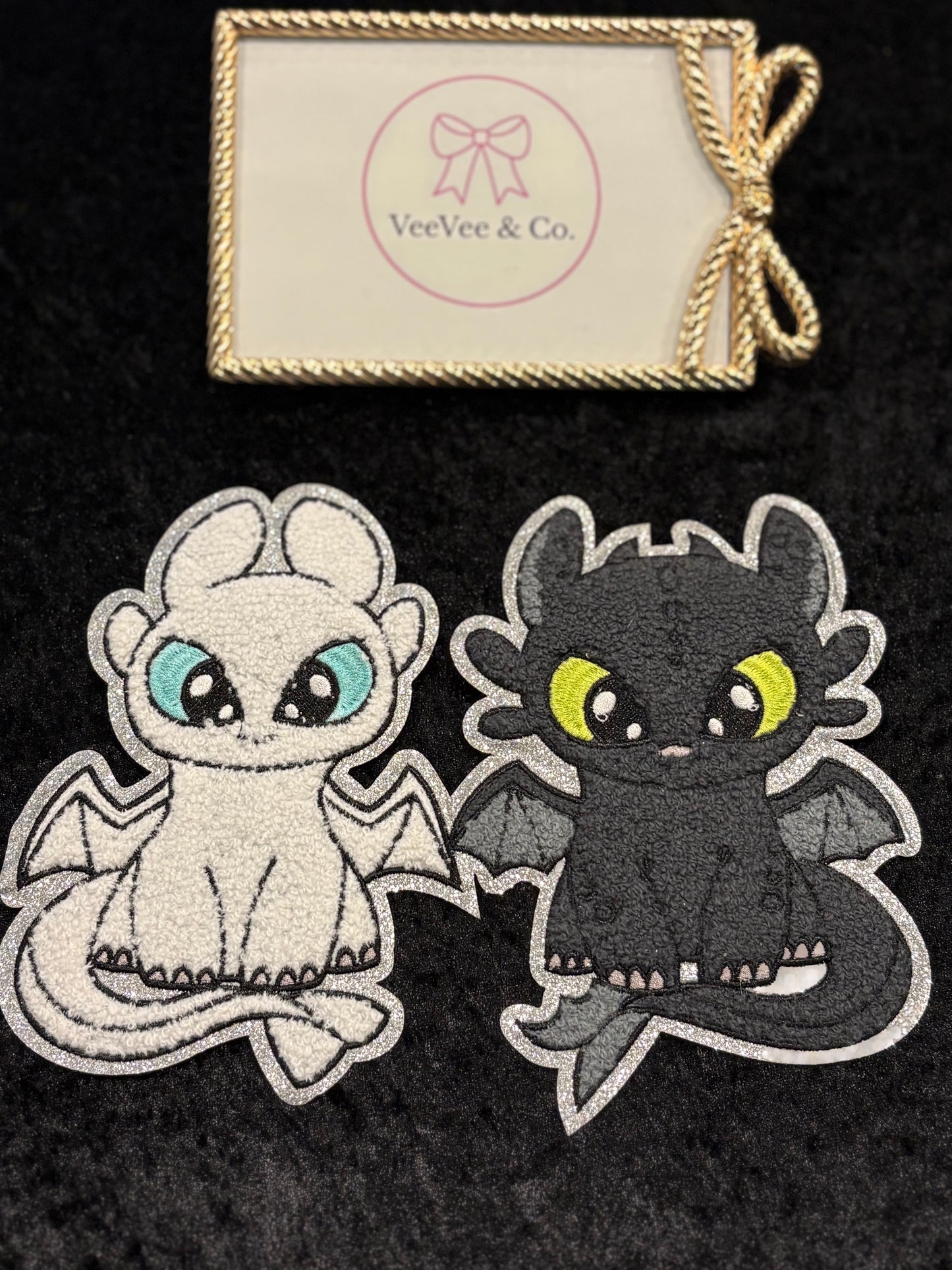 Dungeon Beast Dragon Iron-On Patch