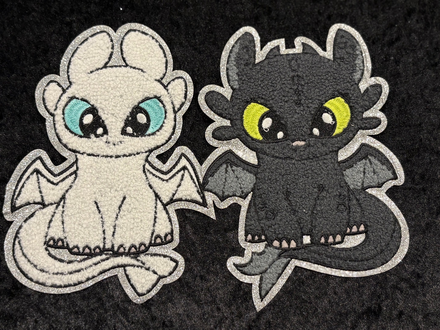 Dungeon Beast Dragon Iron-On Patch