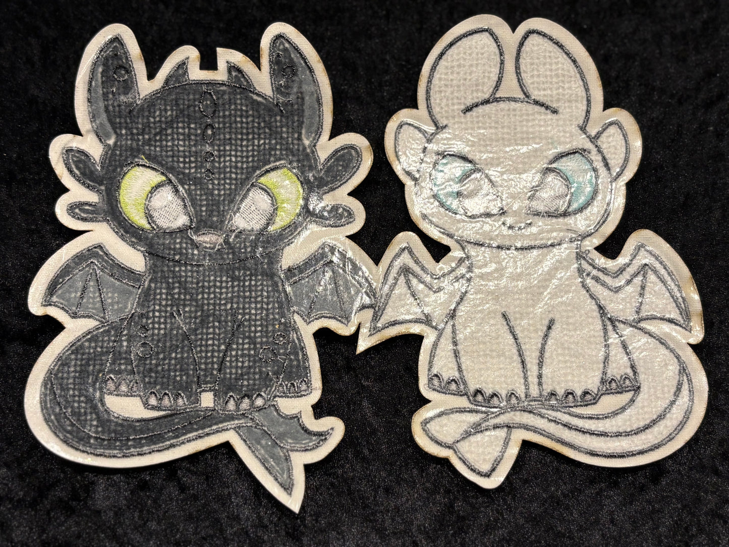 Dungeon Beast Dragon Iron-On Patch