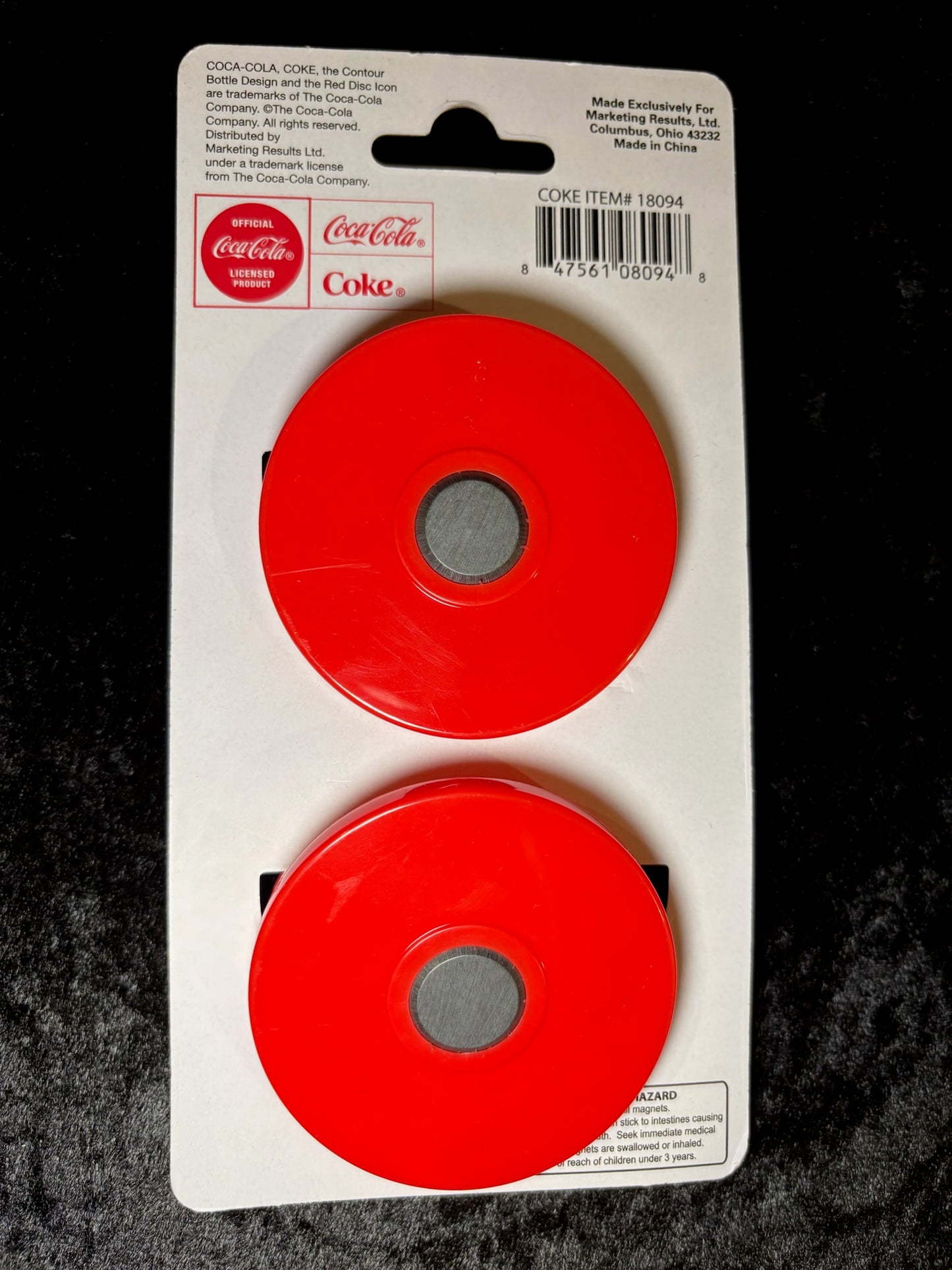 Pop Open Your Style: Cute Cola Magnetic Bag Clip Set (2pc)