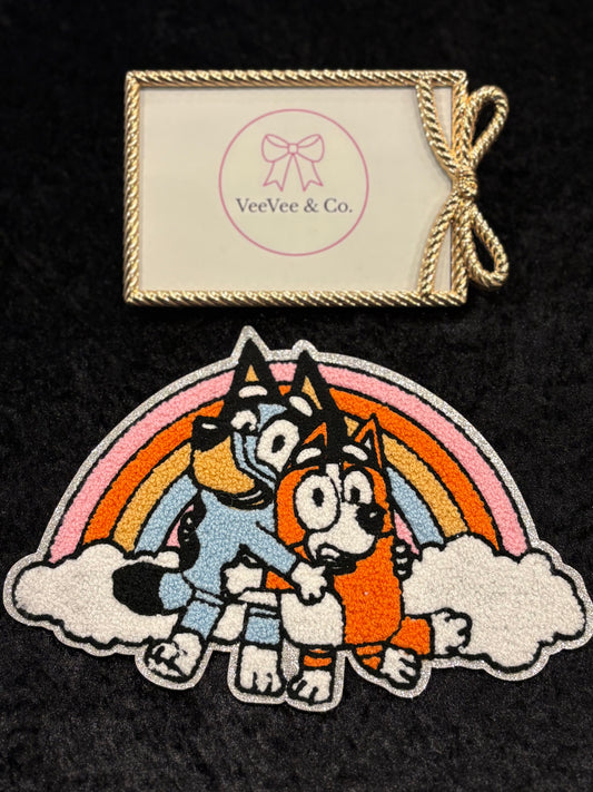Family Fun Rainbow Iron-On Patch