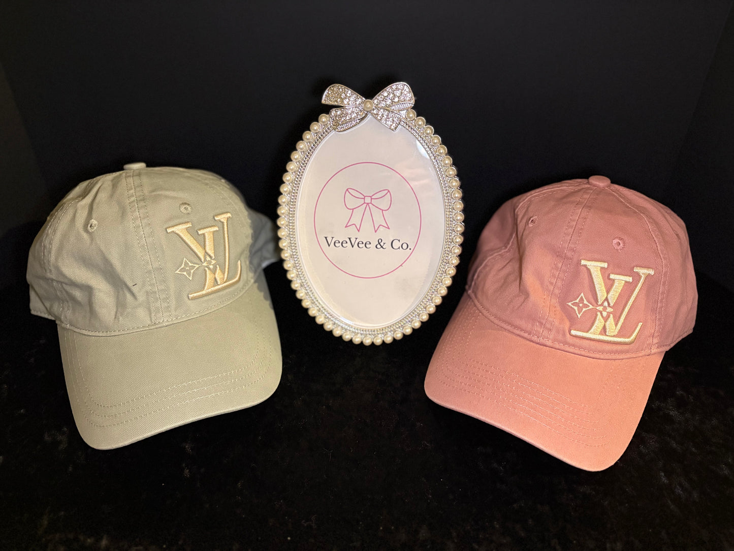 Pastel Logo Baseball Caps