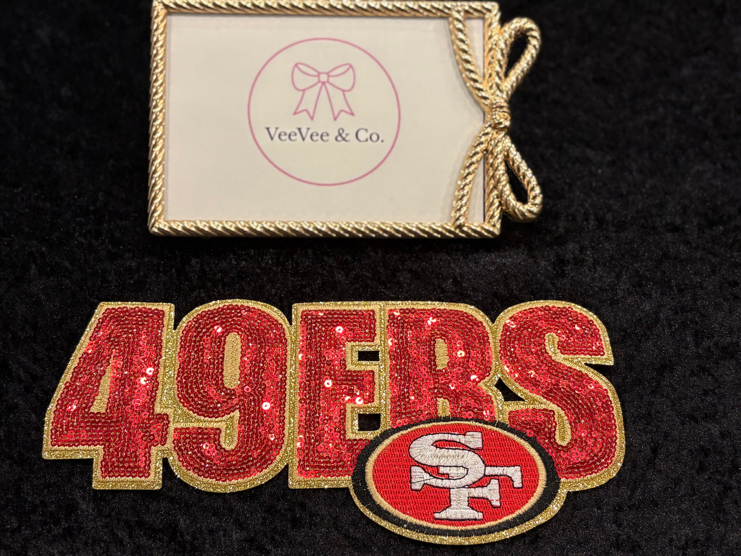 Niner Nation Sparkle Iron-On Patch
