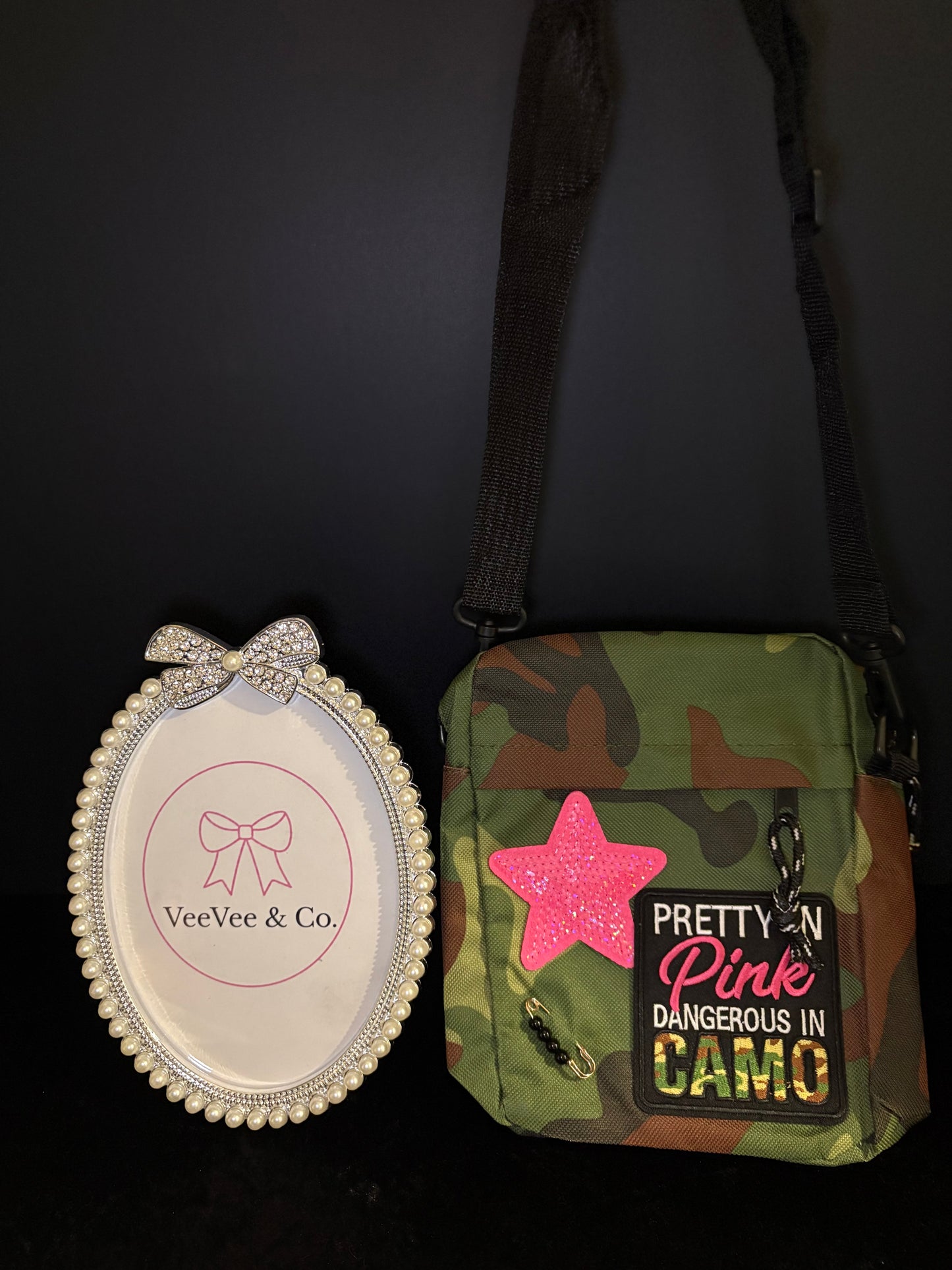 Camo Cutie Crossbody Bag