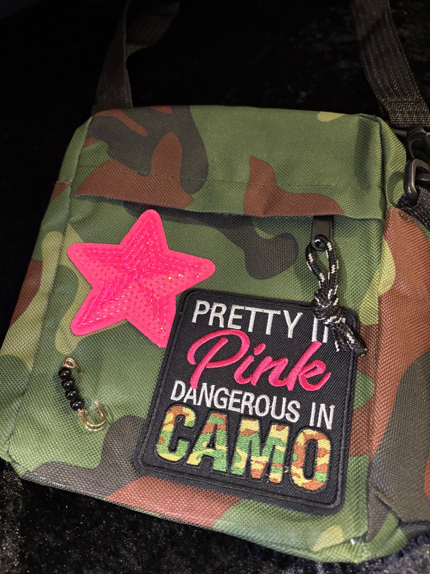 Camo Cutie Crossbody Bag
