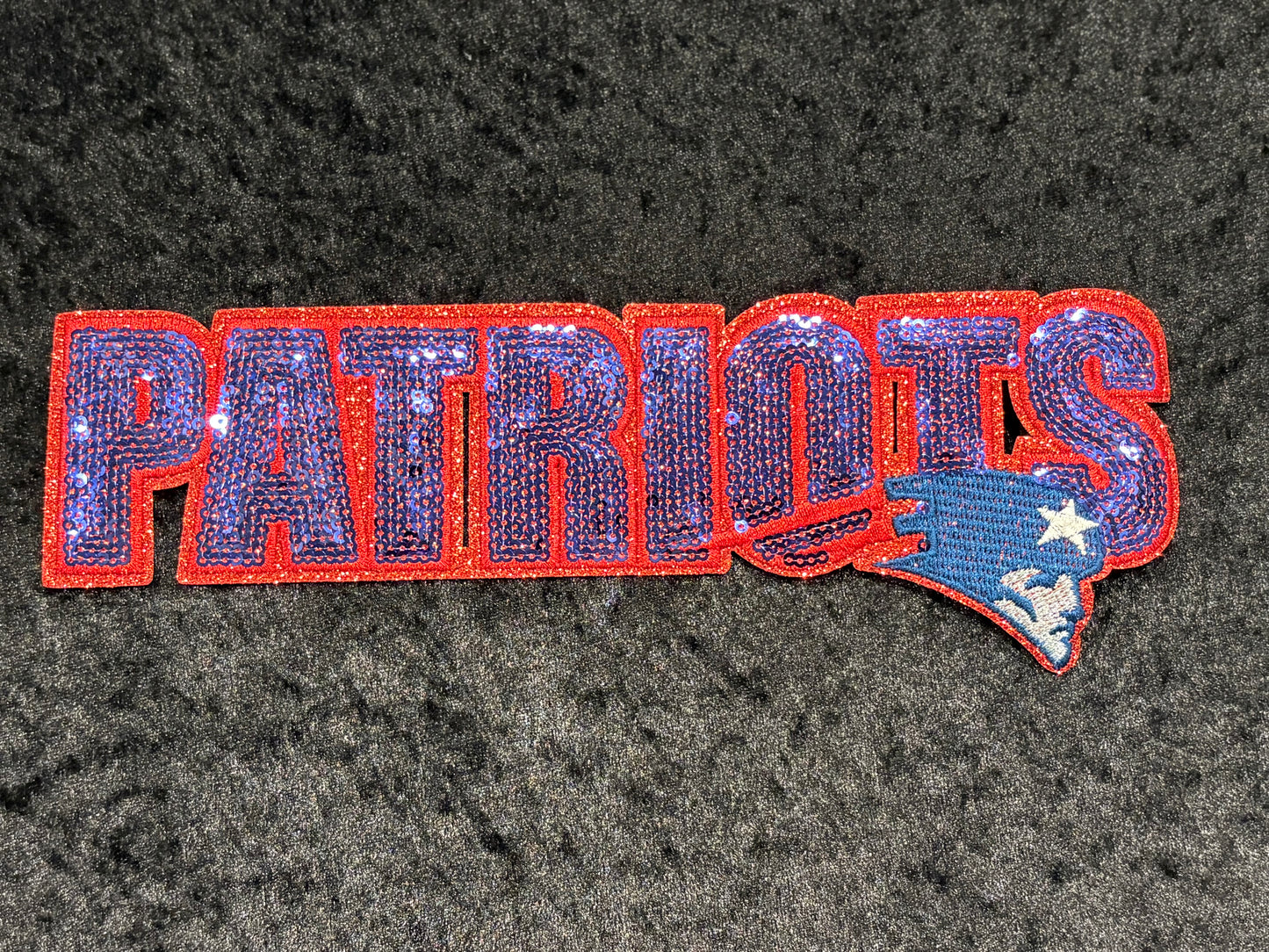 Stadium Shine Patriots Iron-On Patch