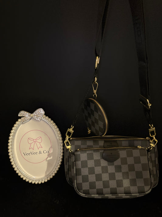 3-in-1 Chic Pouch Purse Set