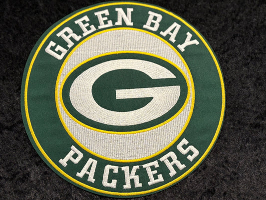 Cheesehead Pride Round Iron-On Patch