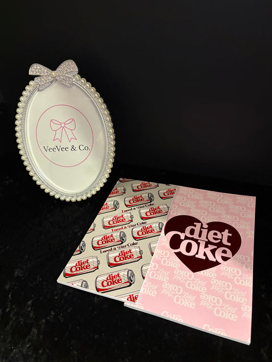 Diet Coke Cutie Journal Set | 2pc Notebook Duo