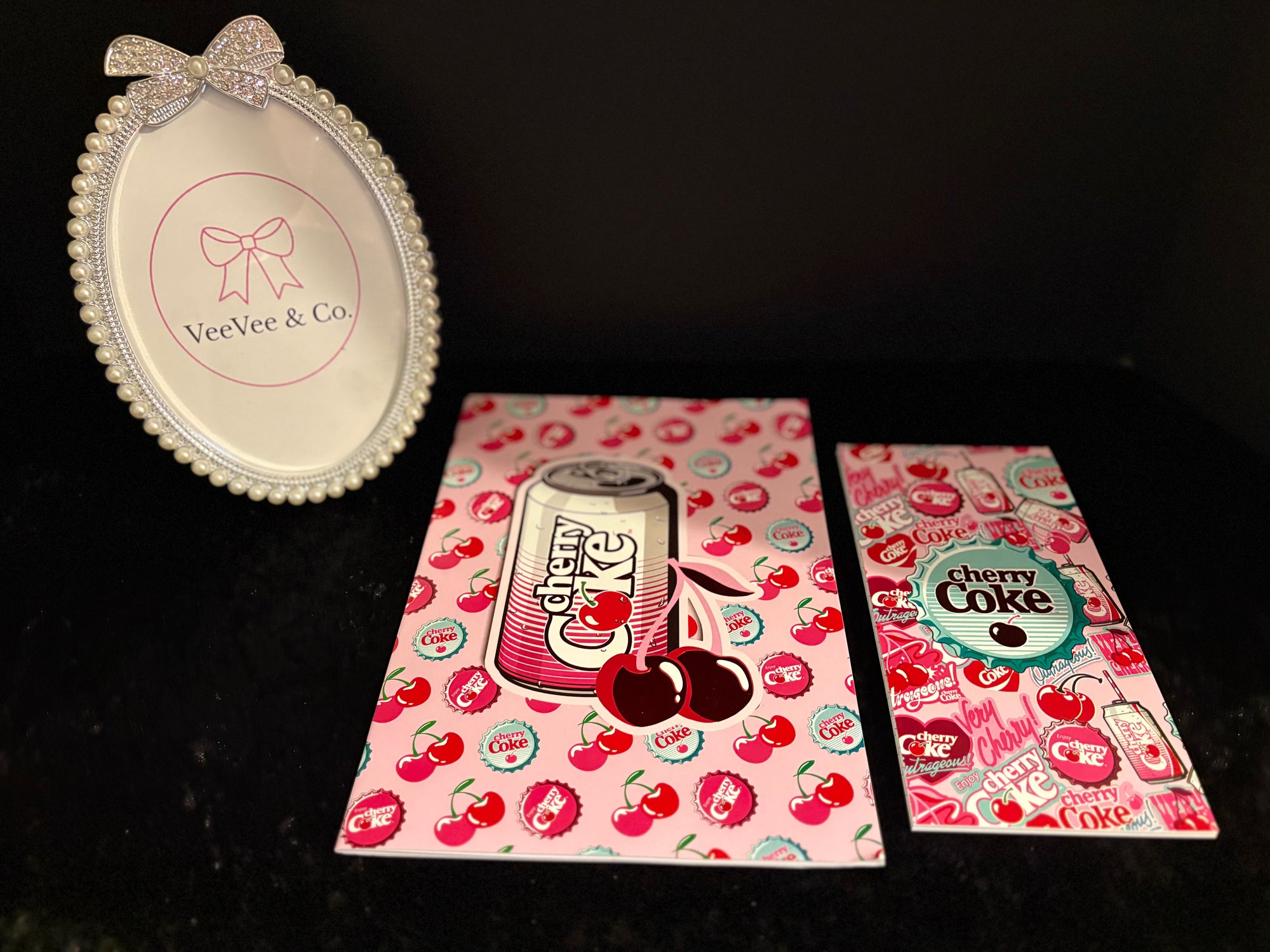 Cherry Coke Cutie Journal Set | 2pc Notebook Duo
