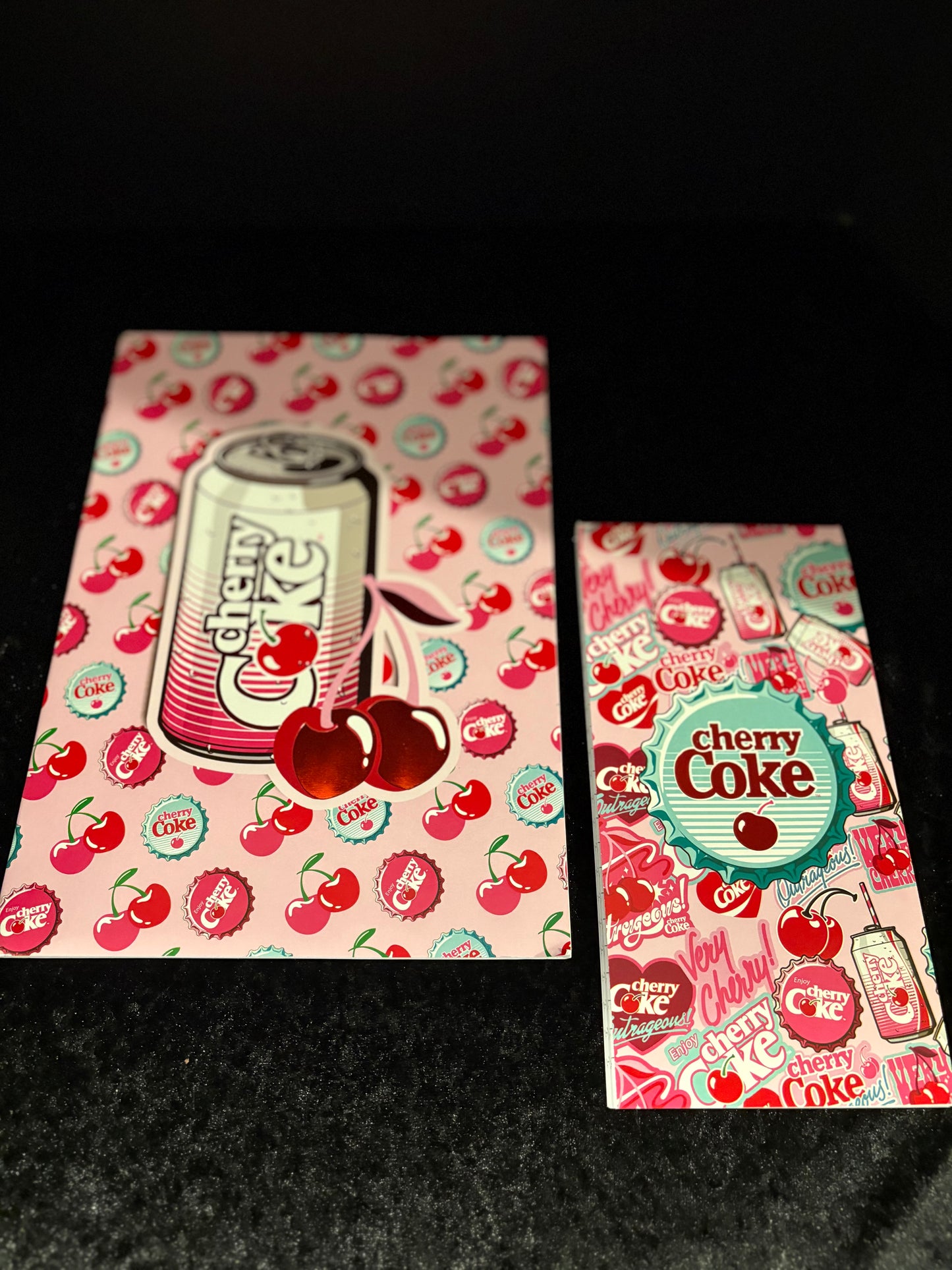 Cherry Coke Cutie Journal Set | 2pc Notebook Duo