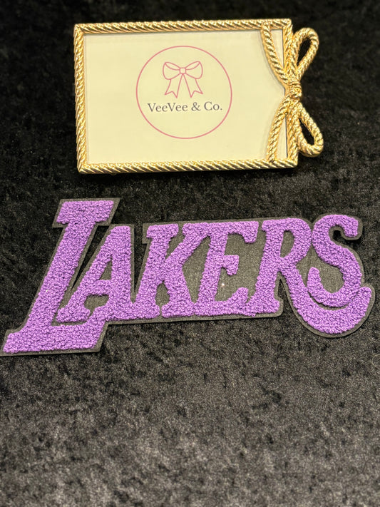 Lakers Night Mode Iron-On Patch
