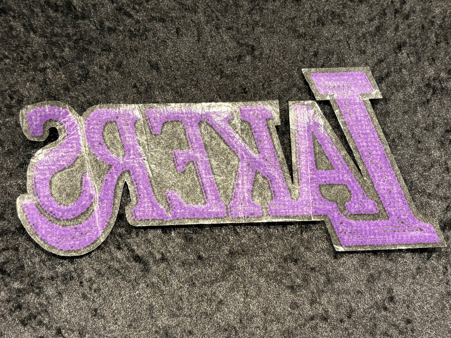 Lakers Night Mode Iron-On Patch