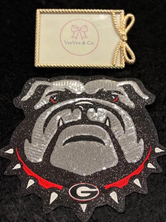 Dawg Nation Glam Iron-On Patch