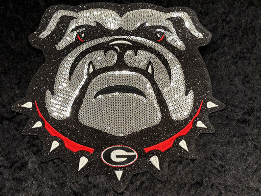 Dawg Nation Glam Iron-On Patch