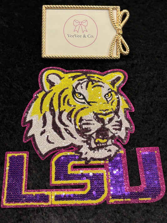Bayou Spirit Tigers Iron-On Patch