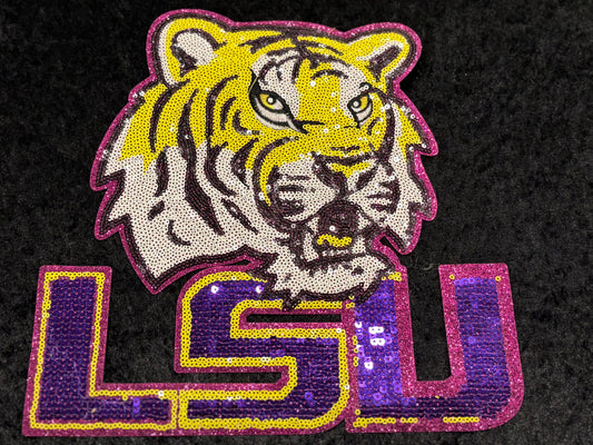 Bayou Spirit Tigers Iron-On Patch