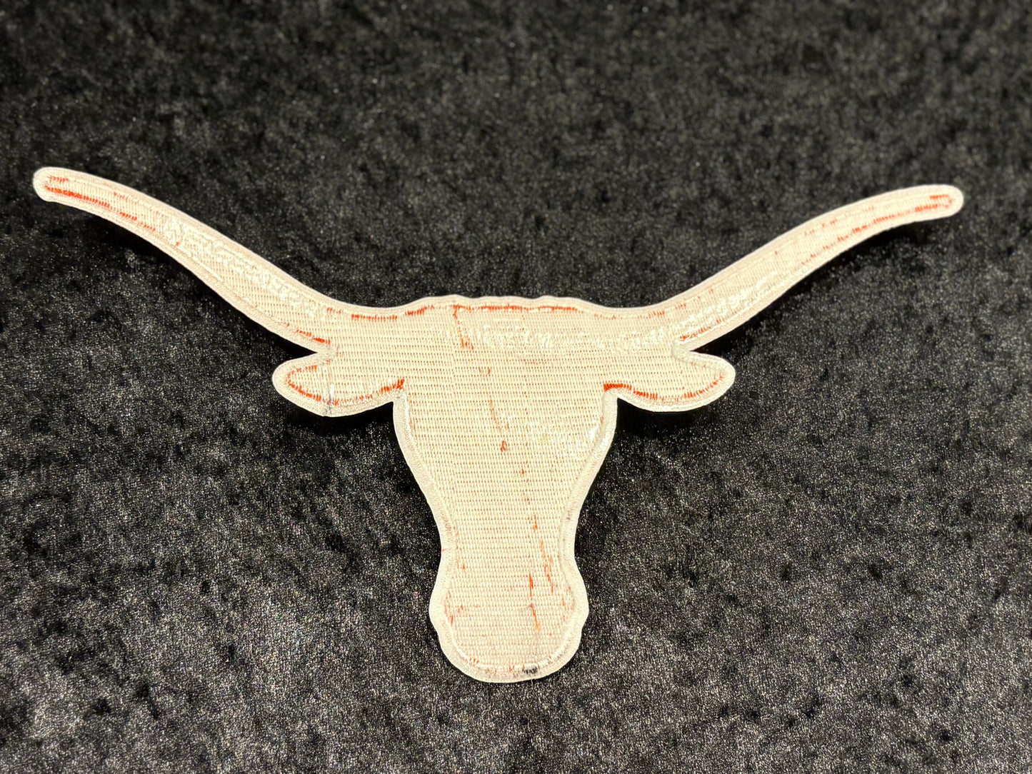 Hook ’Em Horns Iron-On Patch