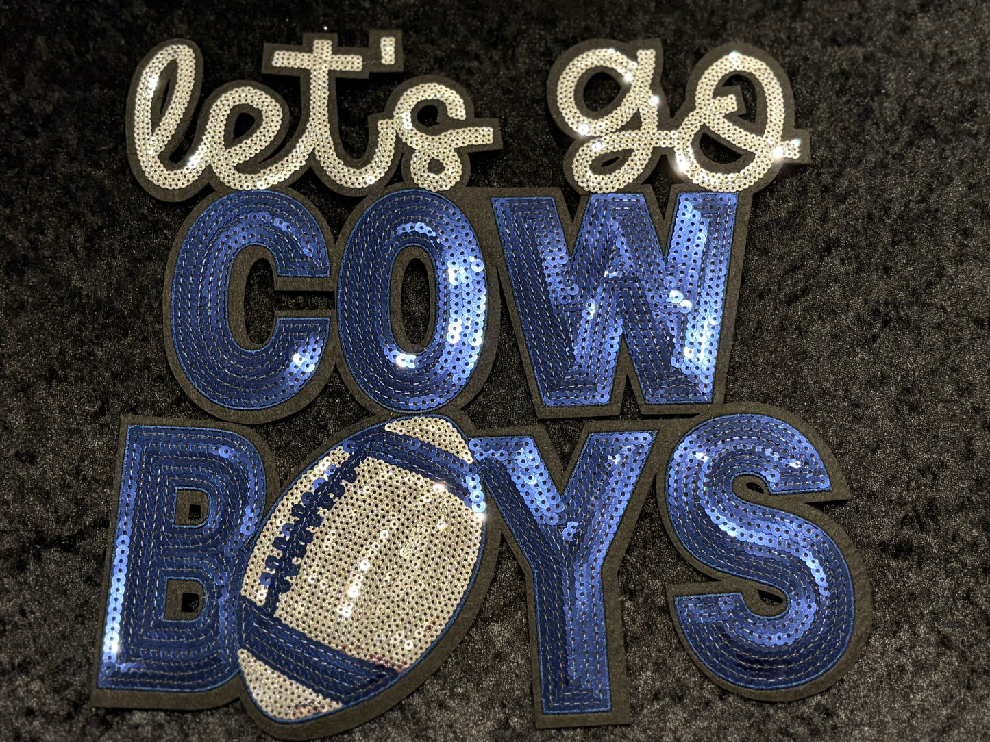 Dallas Hype Queen Iron-On Patch
