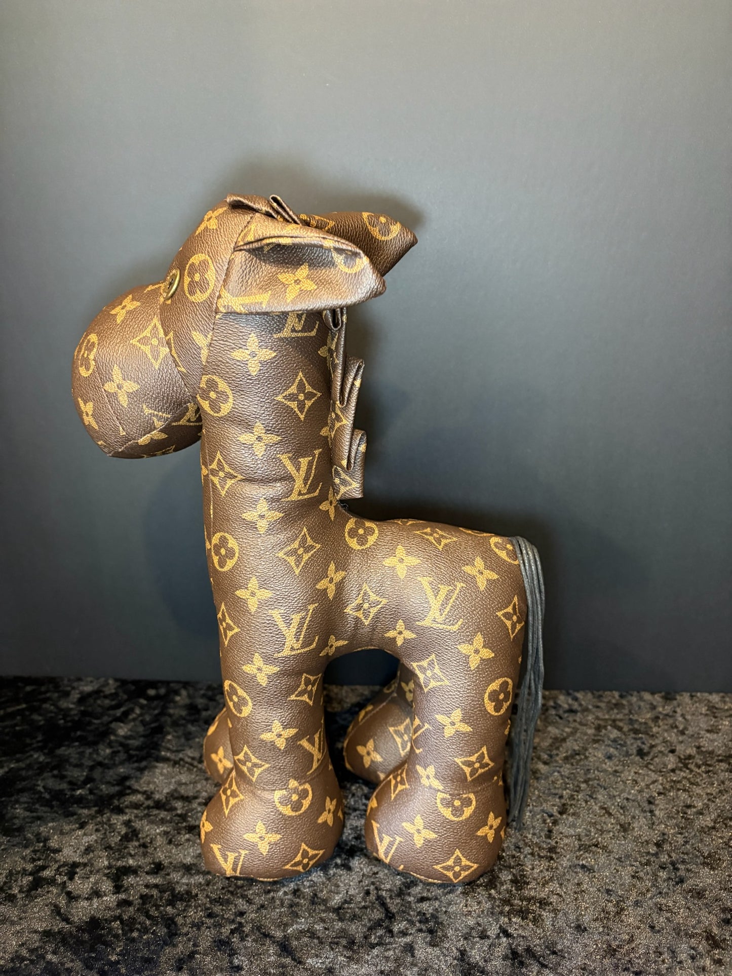 🤎✨ Luxe Faux Leather Collectibles | Bunny & Mule Decor