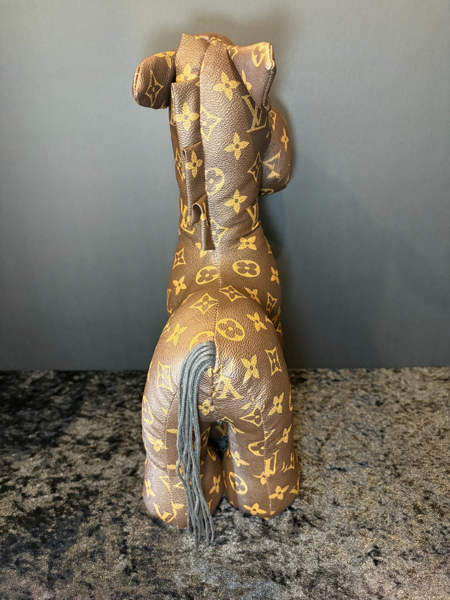 🤎✨ Luxe Faux Leather Collectibles | Bunny & Mule Decor