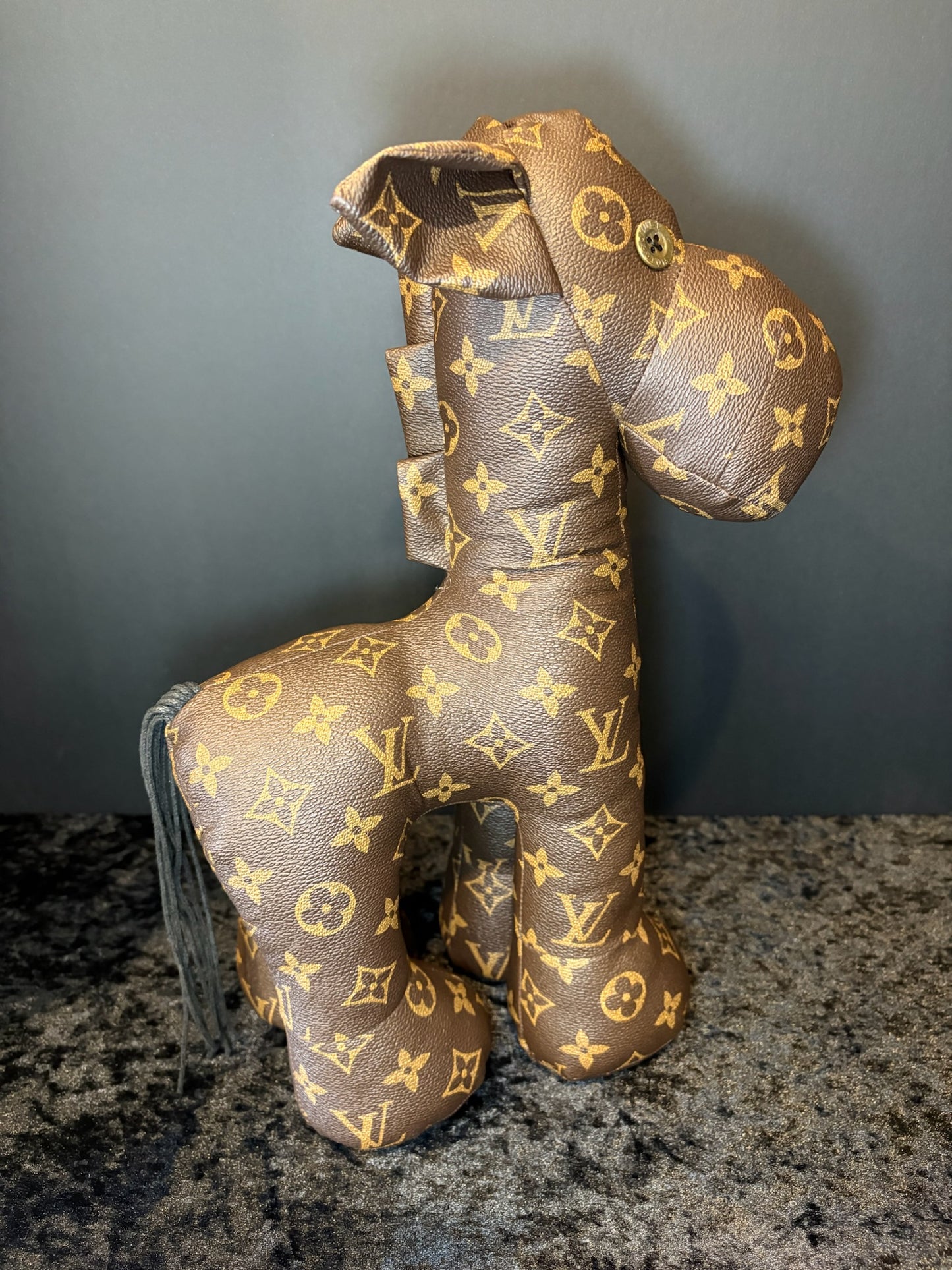 🤎✨ Luxe Faux Leather Collectibles | Bunny & Mule Decor