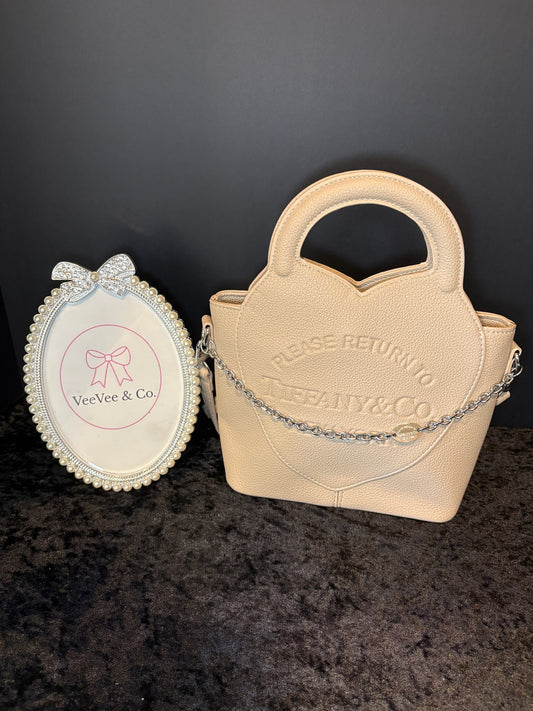 ✨🤍 Everyday Elegance Crossbody | Tan Chain Accent Bag