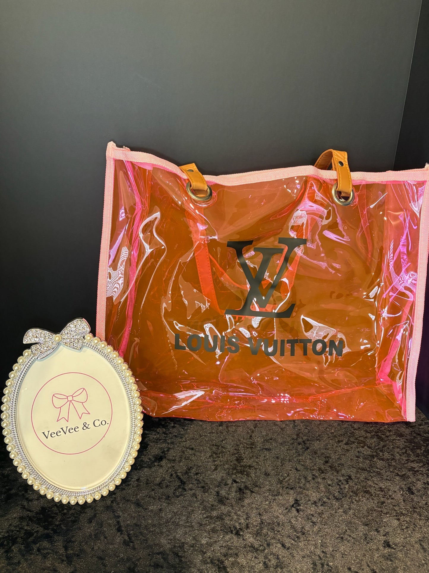🩷✨ Barbiecore Jelly Tote | Hot Pink Statement Bag