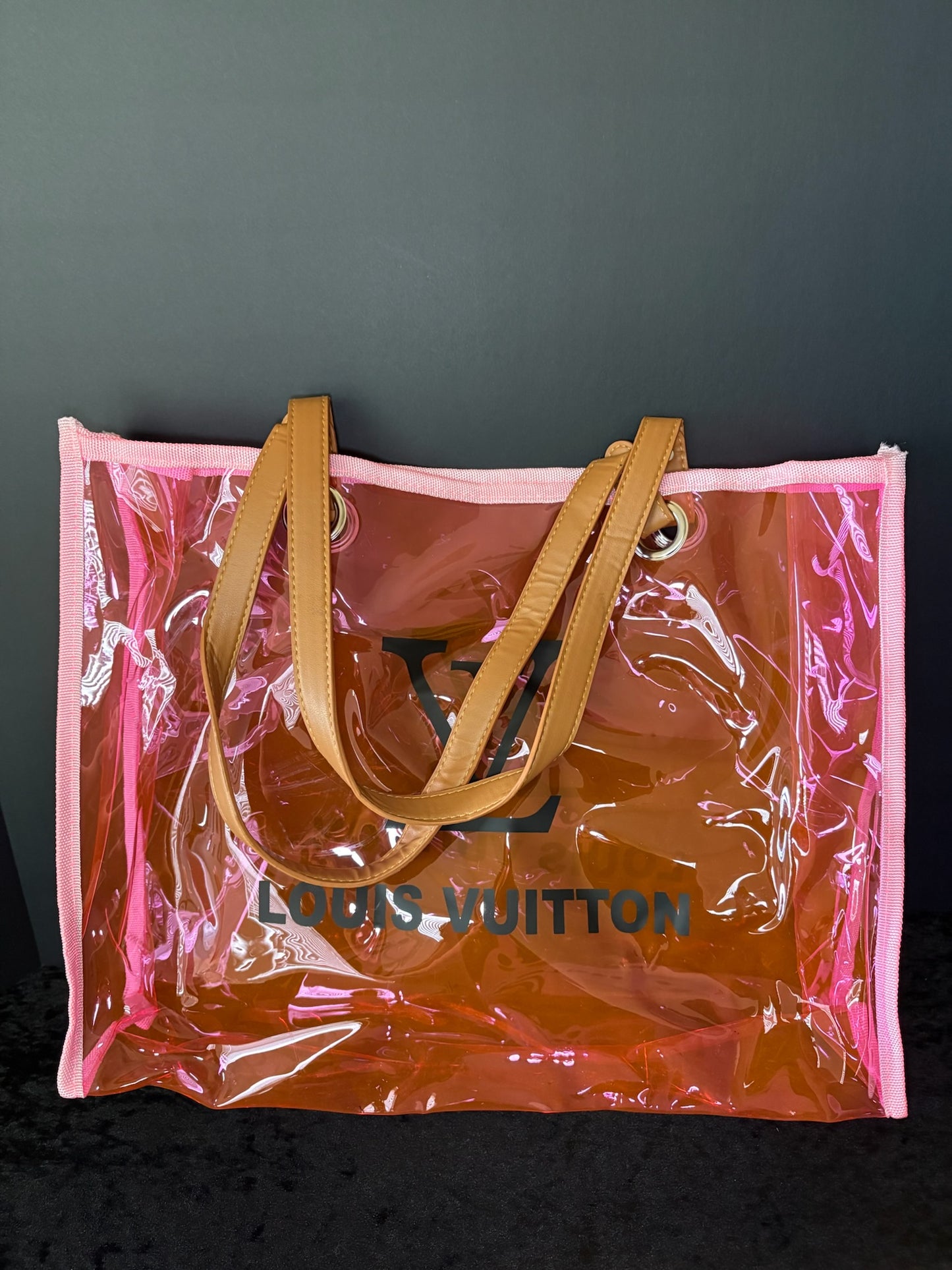 🩷✨ Barbiecore Jelly Tote | Hot Pink Statement Bag