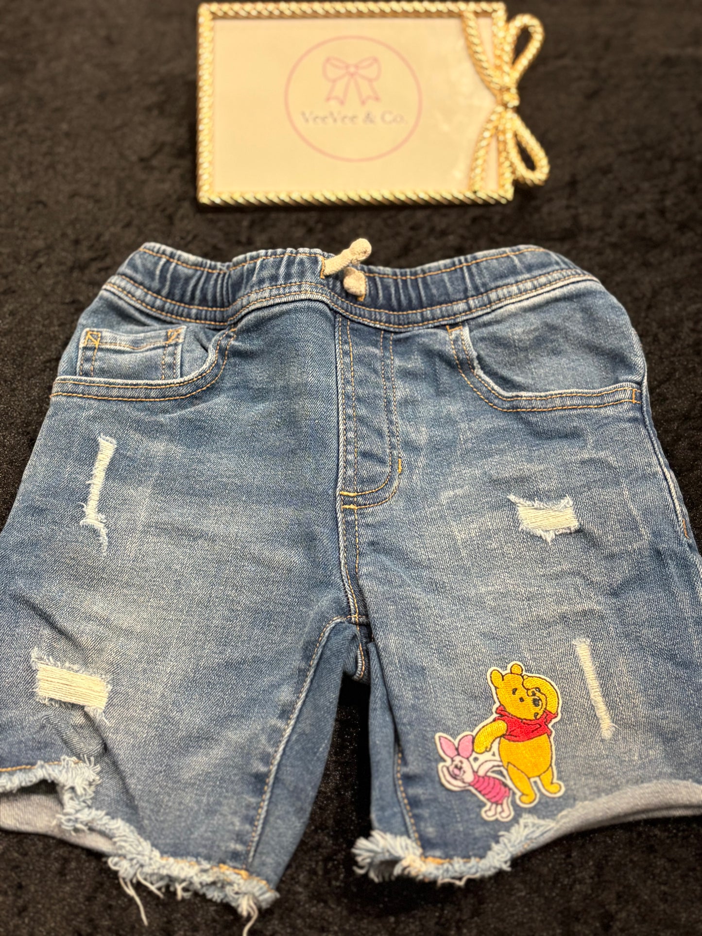 Hunny Bear Denim Shorts ~ SIZE 3T