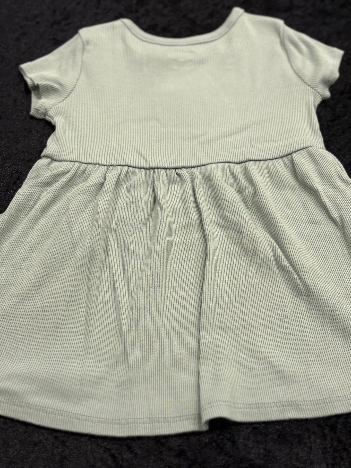 Little Love Sage Dress ~ SIZE 18M
