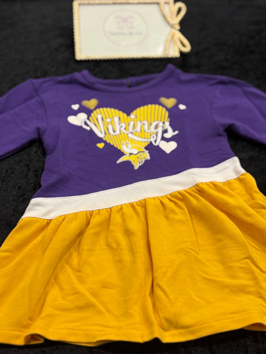 Tiny Skol Cutie Dress~ SIZE 12M