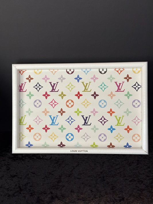 ✨🤍 Color Pop Monogram Tray | Chic Vanity & Home Accent