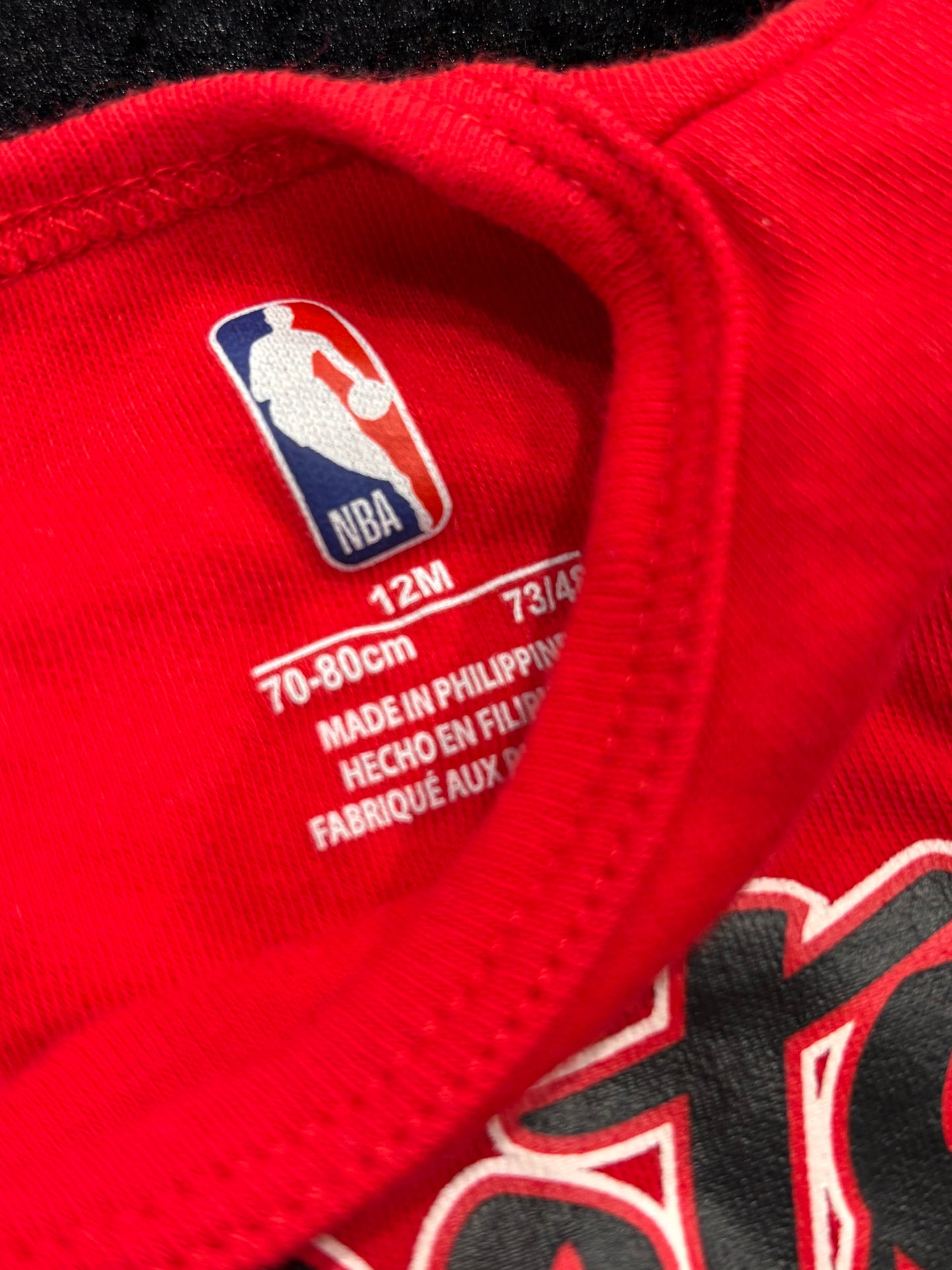 Lil Rockets Ruffle Duo | 2-Pack Houston Rockets Baby Onesies ~ 12M