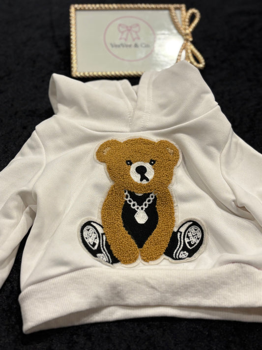 Tiny Chain Club Hoodie ~ SIZE 3/6M