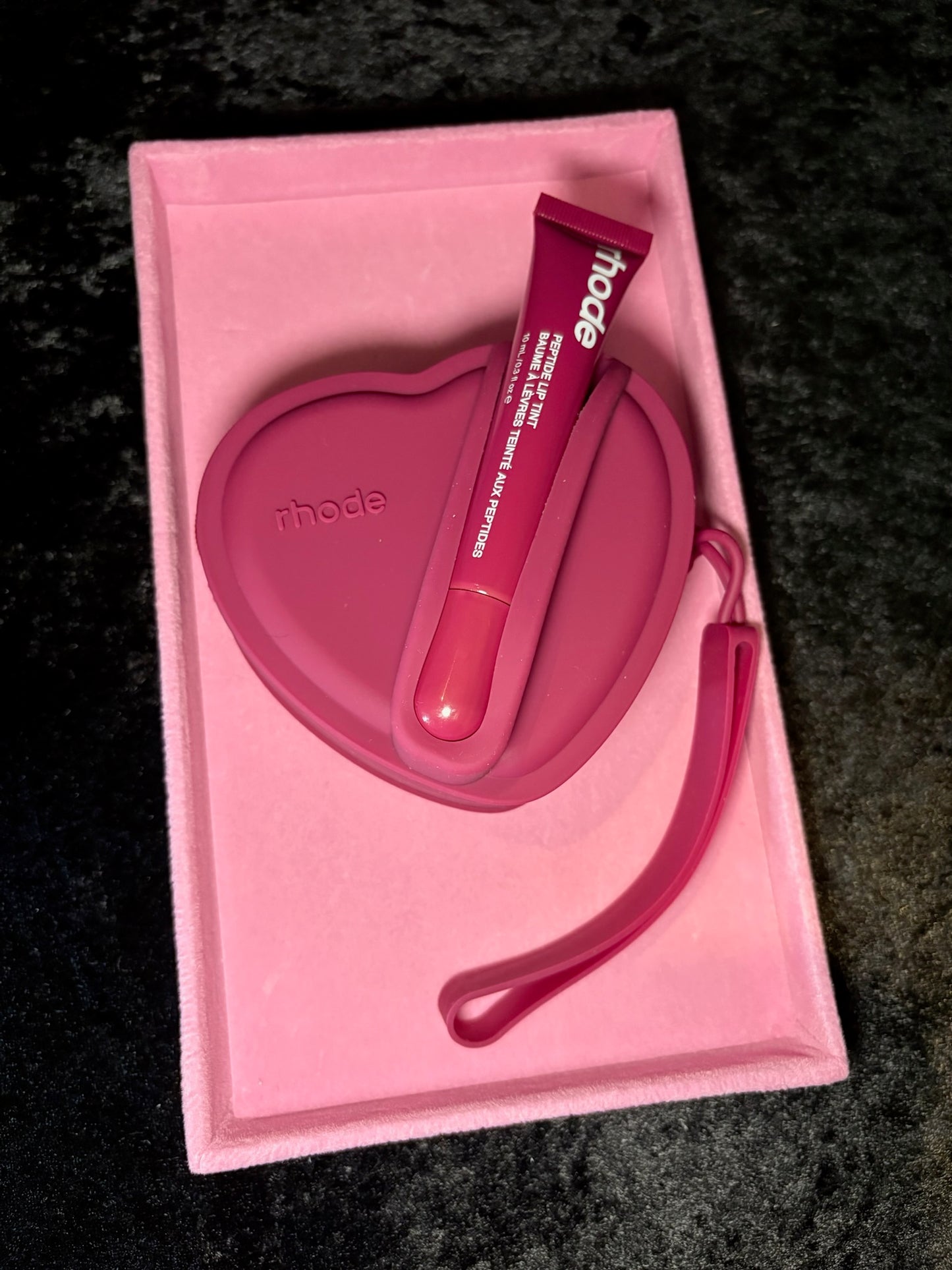 💗✨ Jelly Heart Beauty Duo | Lip Tint + Cosmetic Pouch Set 💕