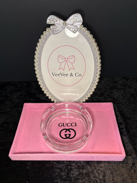✨🖤 Crystal Clear Ashtray | Luxe Home Detail