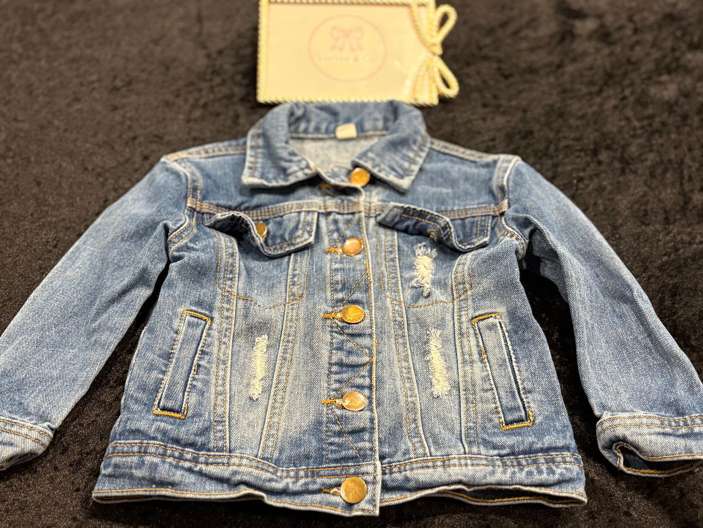 Mini Mouse Club Denim Jacket ~ SIZE 3T