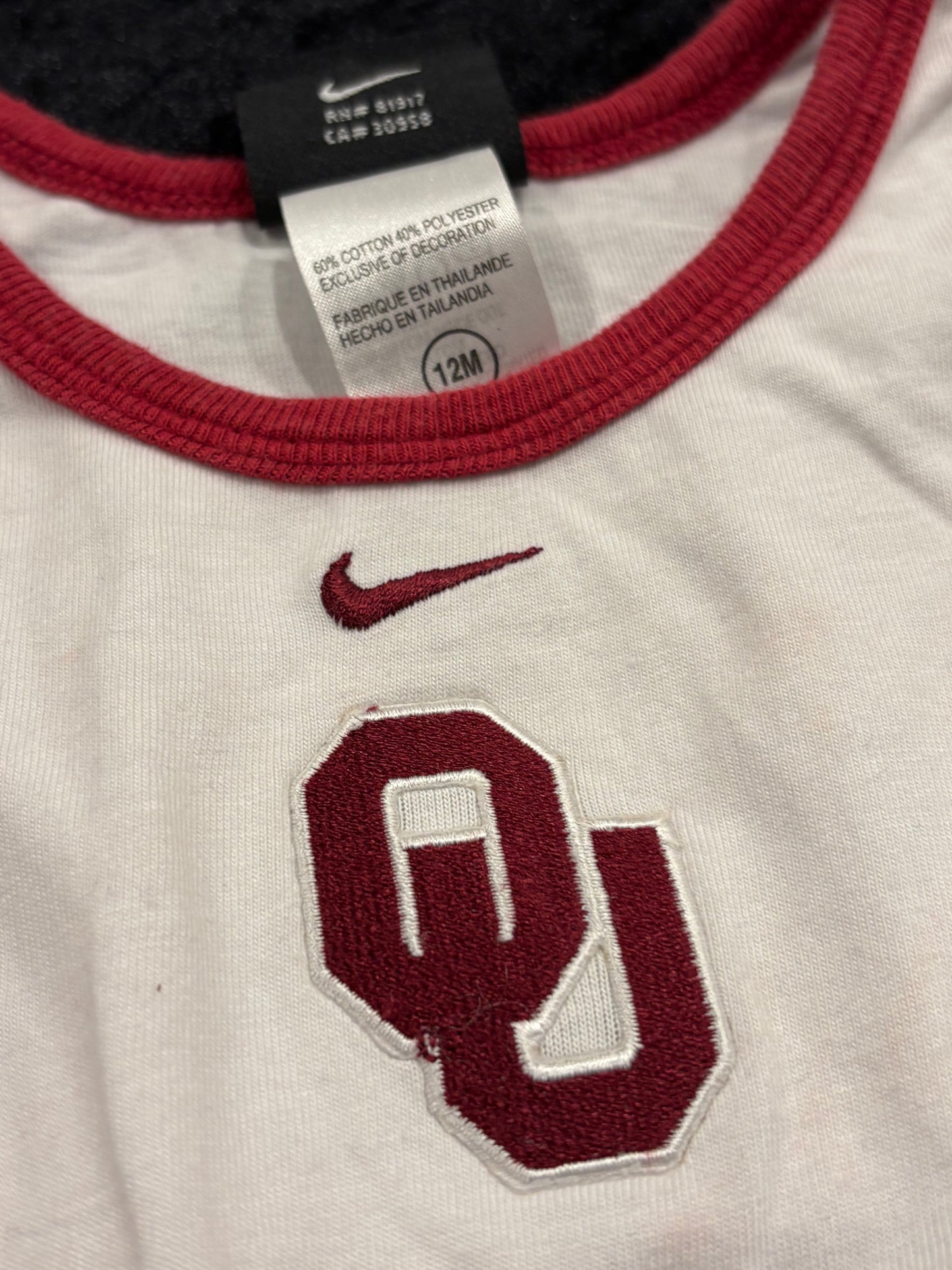 Little Sooner Spirit Dress ~ SIZE 12M