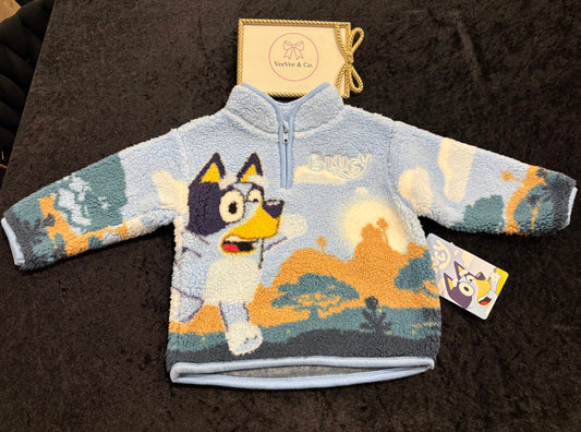 Bluey Snuggle Zip ~ SIZE 12M